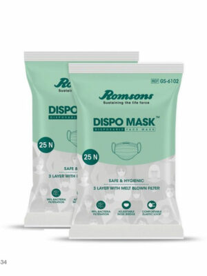 ppe romsons dispo 3 ply face mask 1